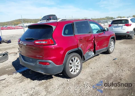 2014 Jeep Cherokee Limited z USA, uszkodzony, nr VIN 1C4PJLDS9EW279266